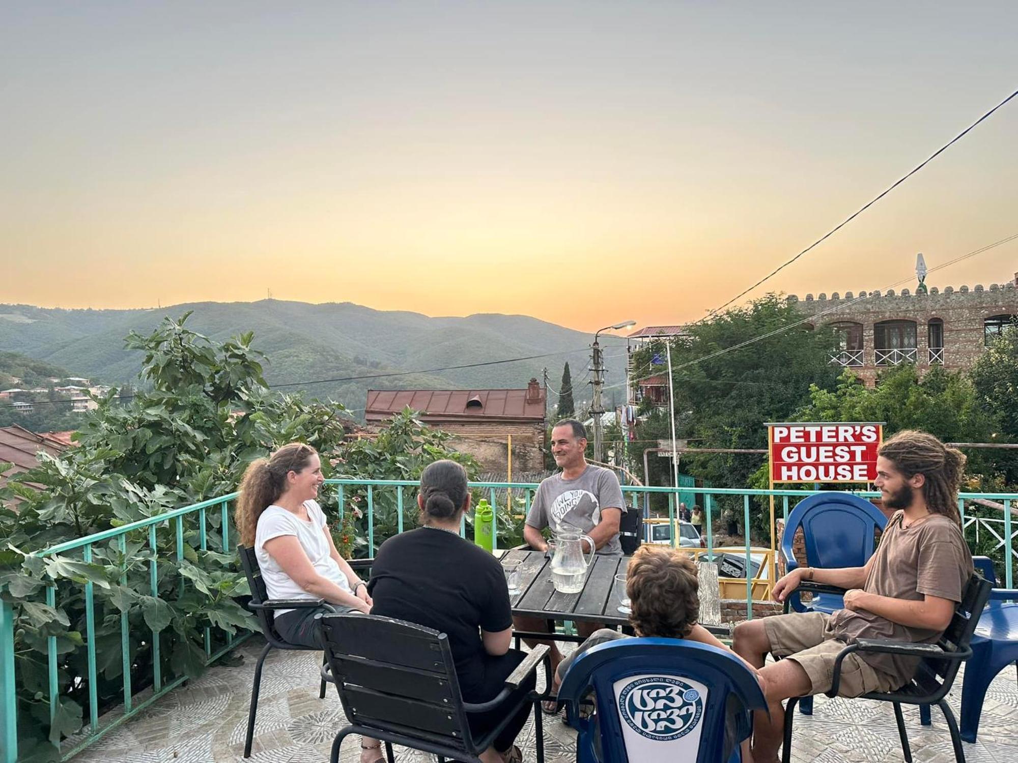 Golden Lion Hotell Sighnaghi Exteriör bild