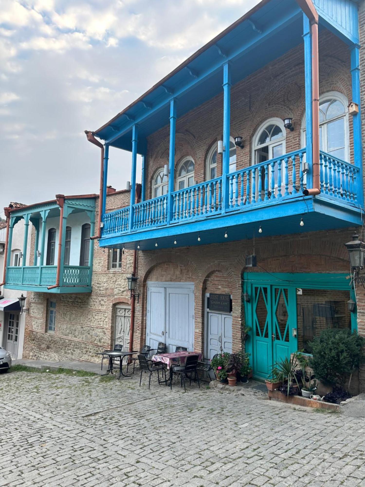 Golden Lion Hotell Sighnaghi Exteriör bild